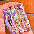 Meenakari stackable kadas (set of 5)