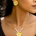 Necklace with earings