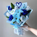 Chenille Wire Floral bouquet