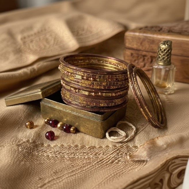 Glass Wedding Bangles