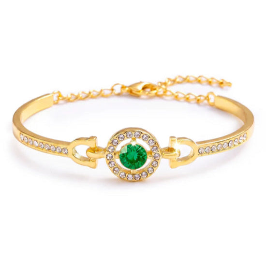 Stone antitarnish bracelet