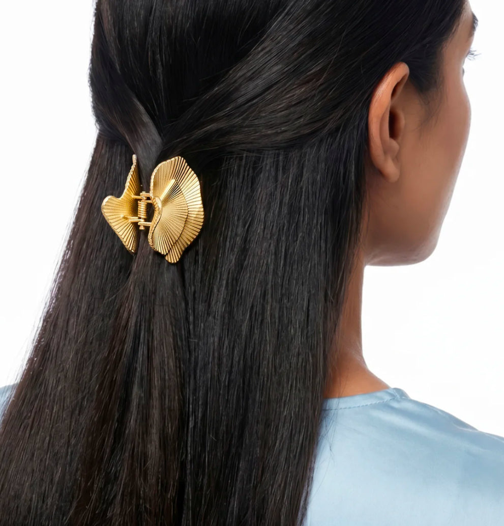 Hair Claw Clip Anti-Tarnish Fan-Shaped