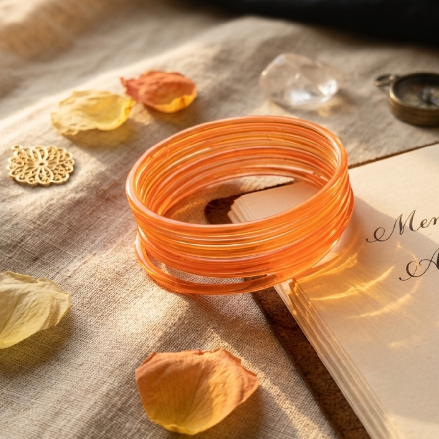 Transparent  Glass Bangles